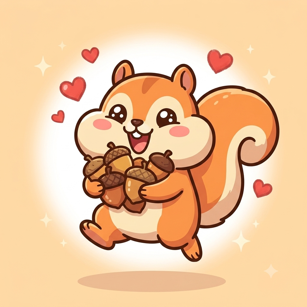 よくばりリス